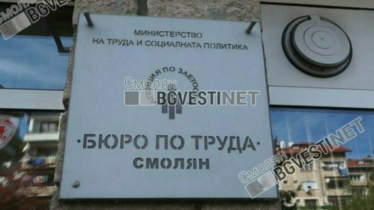 Само 34 свободни работни места са заявени в Бюрото по труда