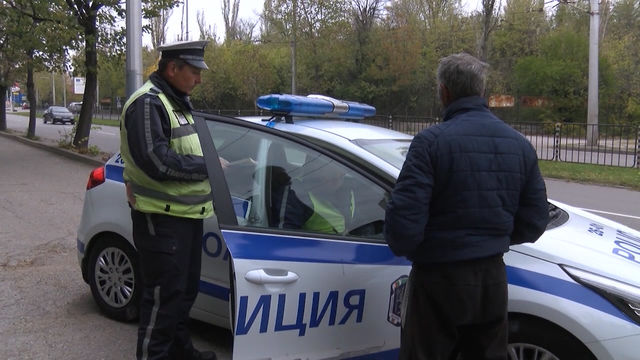 В Хасково криминален полицай е заловен да шофира с 3.39 промила алкохол